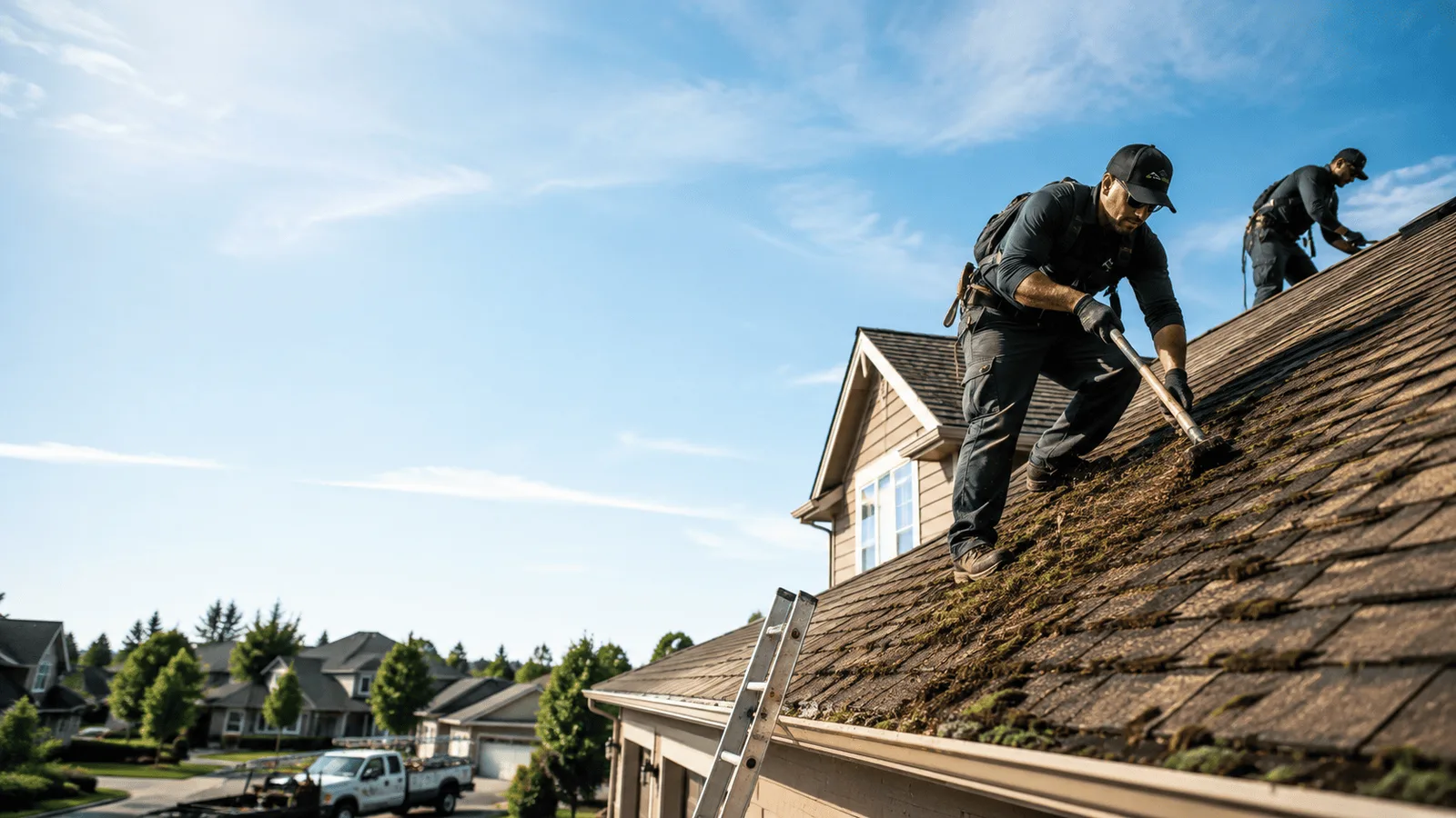 Roof Moss Removal in Ozawkie, KS near me